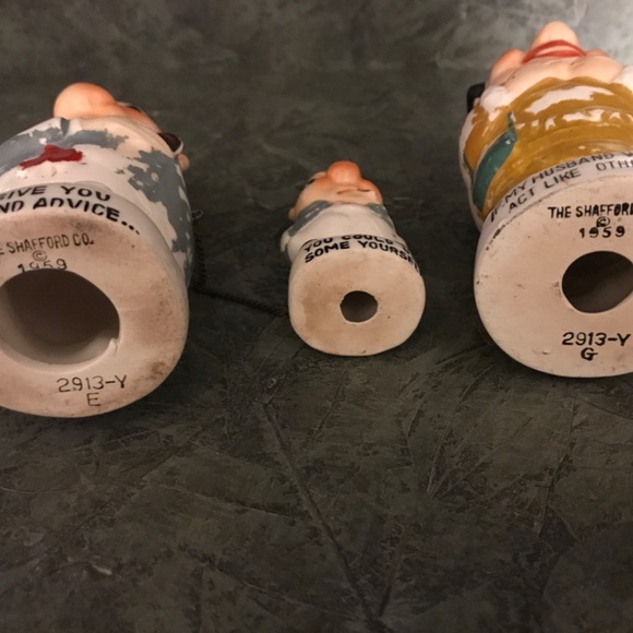 VINTAGE 1959 THE SHAFFORD CO. FIGURINES (3)  RARE, COLLECTIBLE - Picture 2 of 8